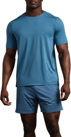 Rhone Endure T-Shirt in Ash Blue at Nordstrom, Size Xx-Large