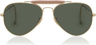 Ray-Ban RB3030 Outdoorsman I W3402 Mens Sunglasses Gold Size 58