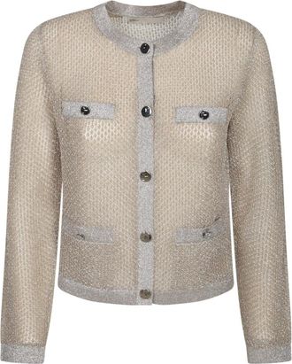 Tory Burch Mujer, Jerseys, Beige, Talla: L