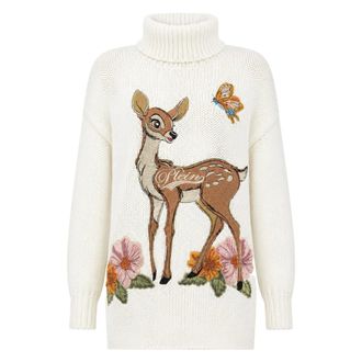 Philipp Plein Donna, Maglie, Beige, S, new
