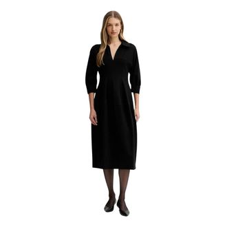 Liviana Conti Dames, Jurken, Zwart, Maat: S Viscose