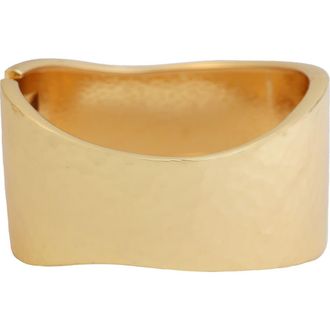 Panacea Tapered Hinge Bangle in Gold at Nordstrom