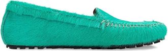 Marni Mocassini Green con finitura spazzolata - Verde