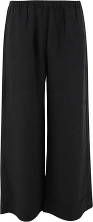 By Malene Birger Broeken, Dames, Zwart, S, Zwarte Broek Elegante Stijl