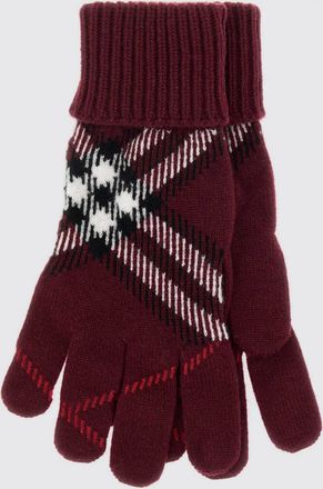 Burberry Guanti Donna colore Rosso