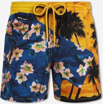 Palm Angels Tropical Print Swimsuit