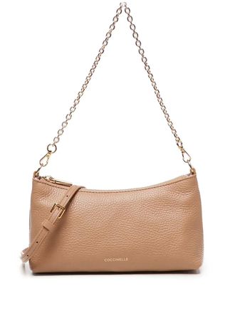 Coccinelle Aura schoudertas - Beige