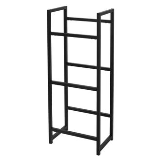 ML Design Estanter&iacute;a de acero antracita para cajas de bebidas