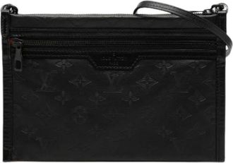 Louis Vuitton Borsa Pre-owned Double Flat Messenger - - Pre-owned - Donna - Nero - ONE SIZE
