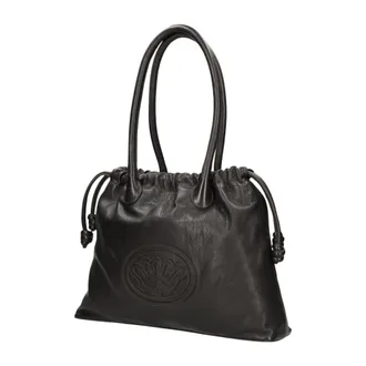 Fred De La Bretoniere Tassen, Dames, Bruin, ONE Size, Leer, Frida Handtas
