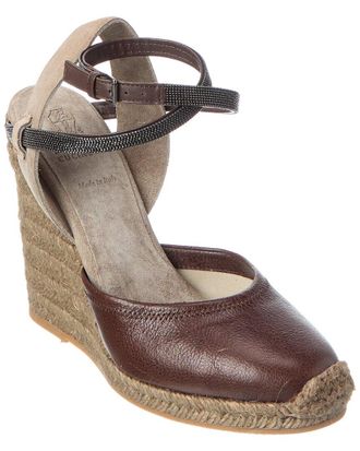 Brunello Cucinelli Leather Pump