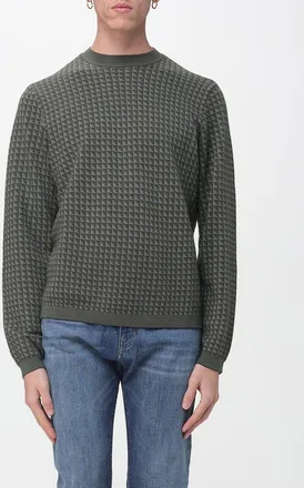 Emporio Armani Maglia jacquard in lana vergine Emporio Armani