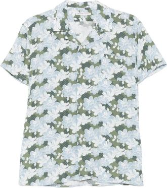 Daniele Alessandrini 24 Camicia - Heren - Korte mouwen Overhemden - Veelkleurig - M - Overhemden