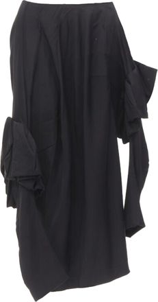 Comme Des Gar&ccedil;ons Comme des Garcons rayon ruffle floral extra sleeve skirt