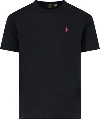 Ralph Lauren Polo Shirt - Heren - T-shirts - Zwart - S - Tops