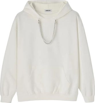 AMBUSH Hoodie met kettingdetail - Wit
