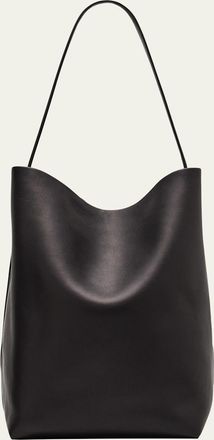 The Row Park North-South Tote Bag in Leather