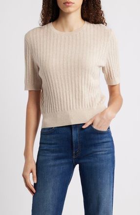 Rag & Bone Wren Cashmere Sweater in Oatmeal at Nordstrom, Size X-Small