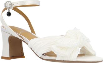 J. Rene&eacute; Olwen Ankle Strap Sandal in White at Nordstrom, Size 10.5