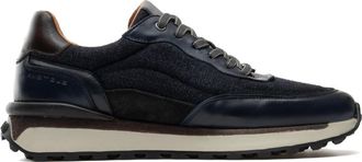 Ambitious Riviera Casual Sneaker - Heren - Sneakers - Blauw - 44 EU - Leer - Schoenen