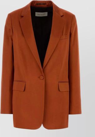 Dries Van Noten blanchet blazer tailored notch lapel jacket