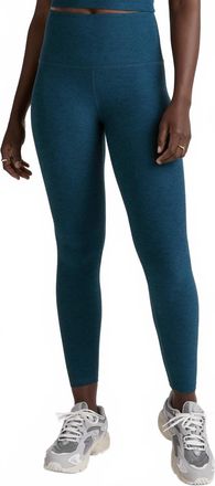 Beyond Yoga Spacedye Caught In The Midi Legging In Blue Gem