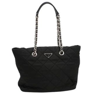 Prada Pre-owned Vintage Nylon Tote Bag - Dames - Vintage Shopper - Zwart - ONE Size - Nylon - Vintage