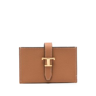 Tod's T Timeless Leather Wallet