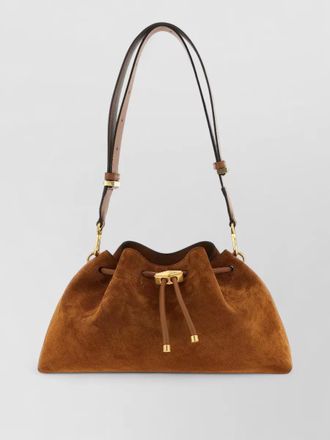 Jimmy Choo London bon bon suede bucket bag