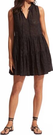 Seafolly Embroidery Cover Up In Black