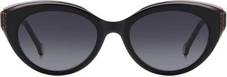 Carolina Herrera HER 0250/S 807/9O Womens Sunglasses Black Size 52