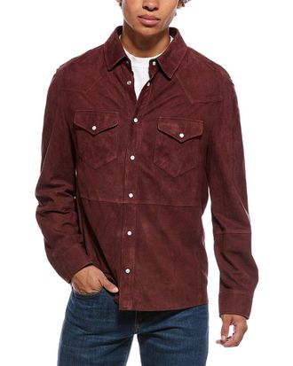 Brunello Cucinelli Suede Shirt