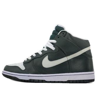 Nike SB Dunk High Pro Dark Green White 305050-302