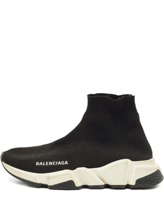 Balenciaga speed knit sneakers - Black