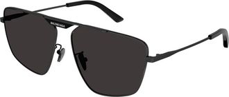 Balenciaga Sunglasses, male, Gray, Size: 61 MM 001 Sunglasses
