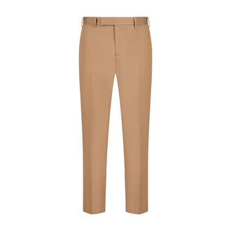 Pantaloni Torino Heren, Broeken, Bruin, Maat: XL Katoen