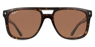 Ray-Ban RB2213CH Polarized 902/AN Mens Sunglasses Tortoiseshell Size 58