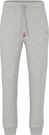 HUGO BOSS Mens Hadiko Solid Patterned Slim Joggers in Light/Grey - Size X-Large
