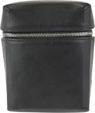 Louis Vuitton Pre-owned Leren Pouch - Dames - Vintage Tassen - Zwart - ONE Size - Leer - Vintage