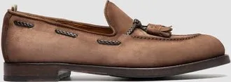 Officine Creative Ivies 002 Leather Tassel Loafers in Taupe at Nordstrom, Size 41.5