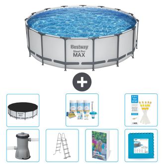 Bestway Piscina Bestway Steel Pro Max Redonda - 488x122 Cm - 8-piezas S536