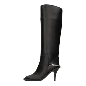 Stella McCartney Dames, Schoenen, Zwart, Maat: 39 1/2 EU Leer