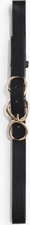 H&M Belt in Black at Nordstrom, Size Medium