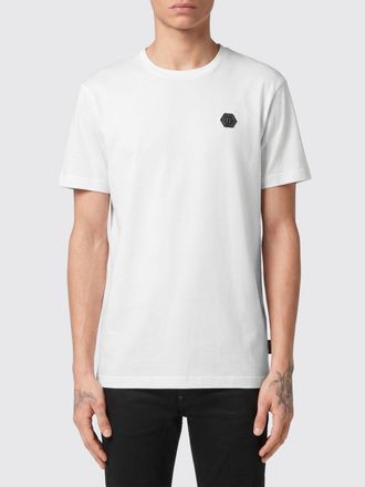 Philipp Plein T-shirt in cotone con monogramma PP