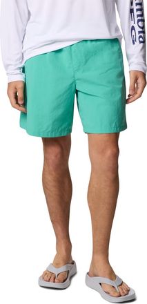 Columbia Mens PFG Backcast Iv Water Short Hiking, Glaze Green, XXL x 6L