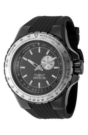 Invicta 49732 Aviator Watch in Gunmetal at Nordstrom Rack