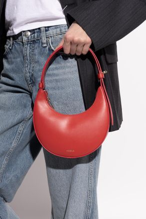 Furla Deliza Mini Hand Bag, Womens, Red