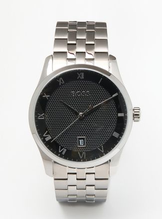 BOSS Mens Principle silver watch