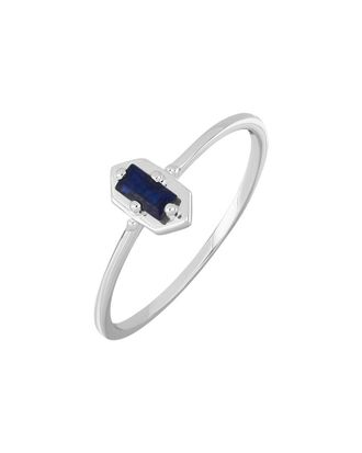 Bony Levy El Mar 18K 0.24 Ct. Tw. 1 Sapphire Stackable Ring