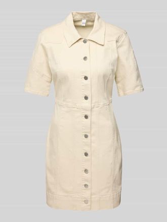 Vero Moda Jeanskleid mit Knopfleiste Modell DIRMA in Offwhite, Gr&ouml;&szlig;e 42